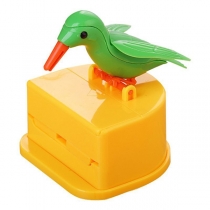 2 Pieces/Set Smart Toothpick Storage Box with Bird Design