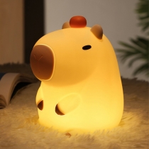 Soft Light Silicone Night Light with Pat Switch