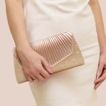 Fashionable Evening Clutch: Square Flip Bag for Ladies