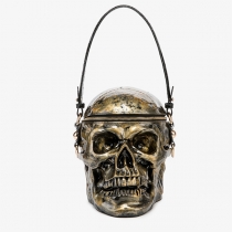 Skull Shaped Handbag Shoulder and Crossbody Bag