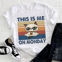 “This Is My Monday” Women's Short Sleeve T-Shirt