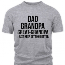 Upgrading Super Dad Grandpa Great Grandpa T-Shirt