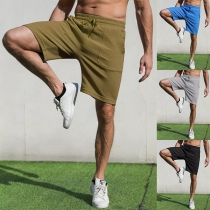 Men's Relaxed Fit Waffle Knit Bermuda Shorts - Casual Lightweight Athletic Shorts