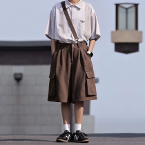 Men's Convertible Cargo Shorts and Overalls