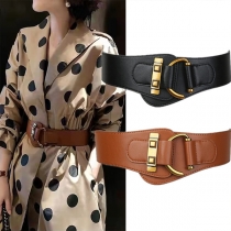 Fashion Buckle Artificial Leather PU Belt