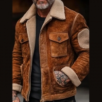 Men's Casual Zip-Up Jacket