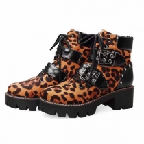Round Toe Ankle Booties with Side Zip