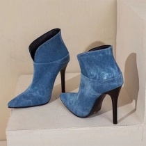 Stiletto Pointed Toe Booties