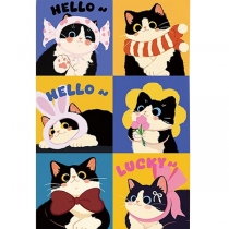Diamond Painting-Hello Lucky Cat