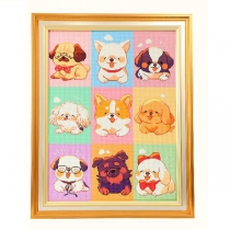 Adorable Dog Portraits Diamond Painting Kit
