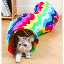 Cute Warm S-shape Tunnel Shape Plushed Pet Sleeping Bag
