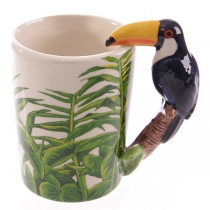 Parrot Handmade Coffee Mug