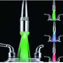 Stylish Water Powered Kitchen LED Faucet Light