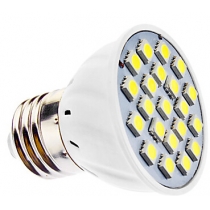 E27 3W 21x5050SMD 210-240LM 6000-6500K Natural White Light LED Spot Bulb (110V/220-240V)