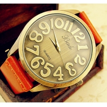 Creative Genuine leather Belt Watch