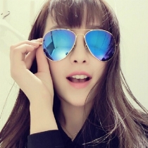 Aviator Mirrored Mirror UV400 Sunglasses Shades