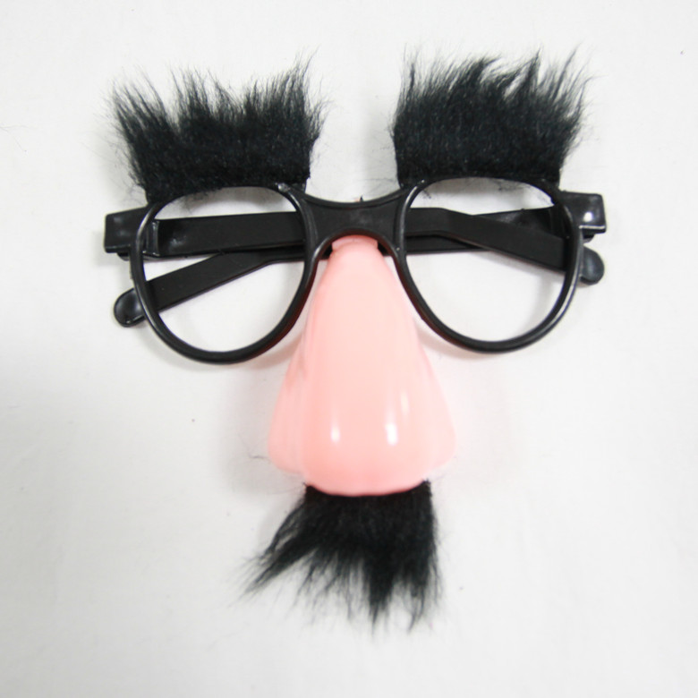 Fuzzy Nose and Glasses Classic Disguise