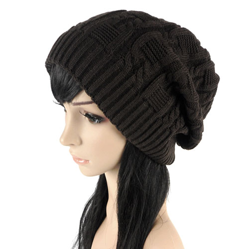 European Style Chic Pure Color Knit Beanie